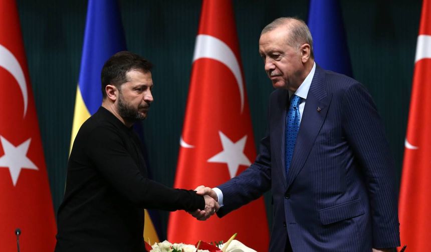 Erdoğan ile Zelenskiy görüştü
