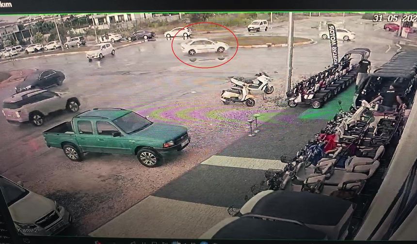 Alkollü sürücü kaza yaptırdı