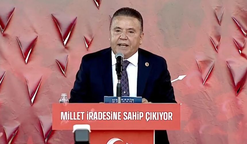 Antalya’dan İmamoğlu’na selam