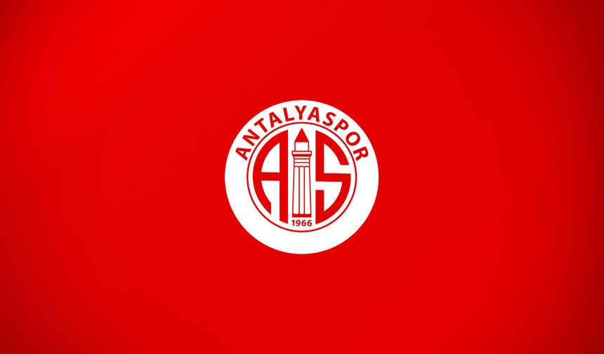 Antalyaspor’dan forma açıklaması