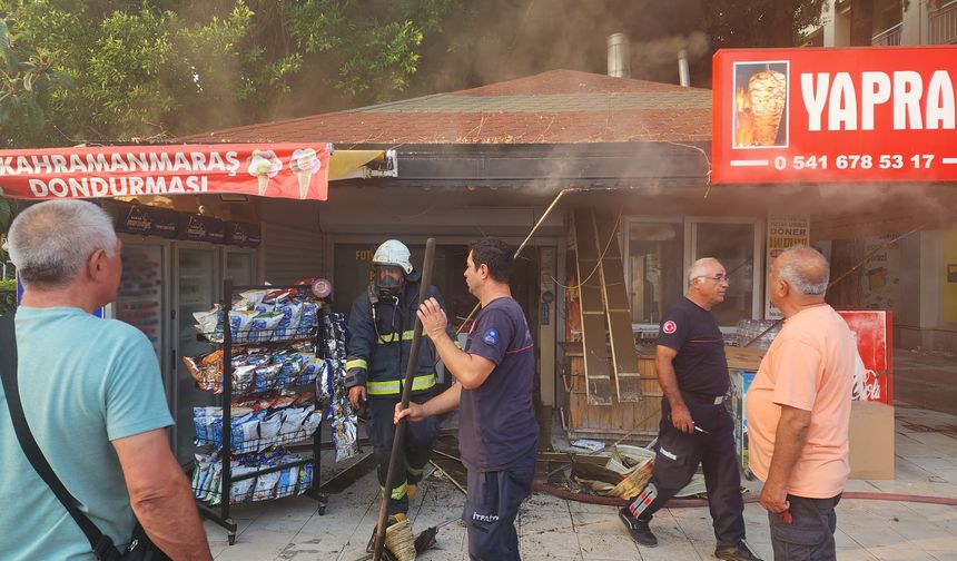 Manavgat'ta yangın paniği!
