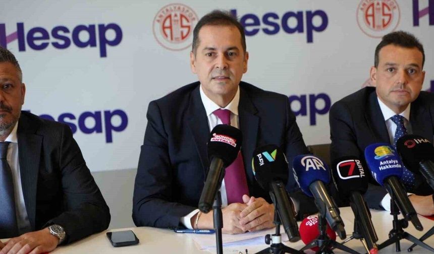 Rıza Perçin’den dikkat çeken mesaj: Antalyaspor terk edilecek gemi değil