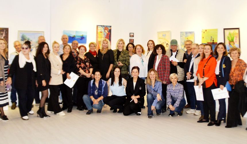 Antalya'da kanserli çocuklar için sergi