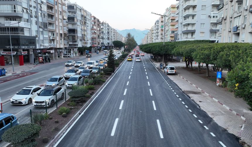 100. Yıl Bulvarı'nda iyileştirme çalışması