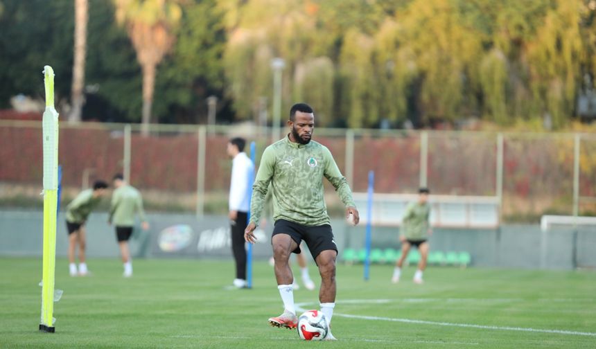 Alanyaspor'da Kayseri hazırlıkları başladı