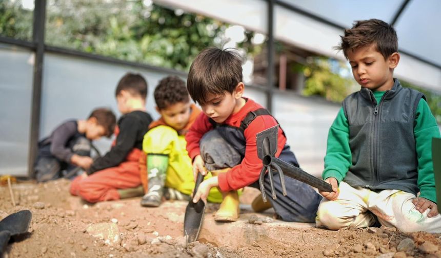 Miniklerden anlamlı etkinlik