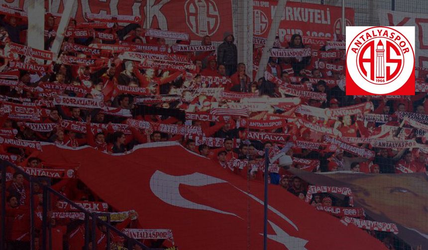 Antalyaspor’dan hoca açıklaması