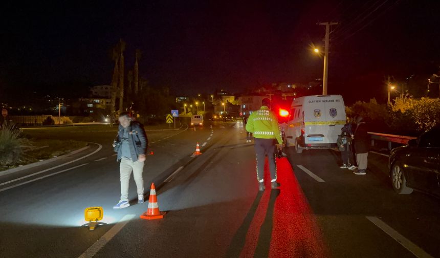 Kamyonetin çarptığı yaya hayatını kaybetti