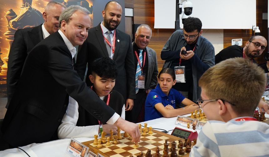 Satranç şampiyonası, Antalya'da başladı