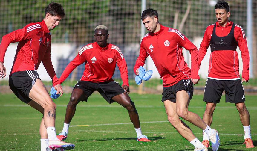 Antalyaspor'da kupa mesaisi