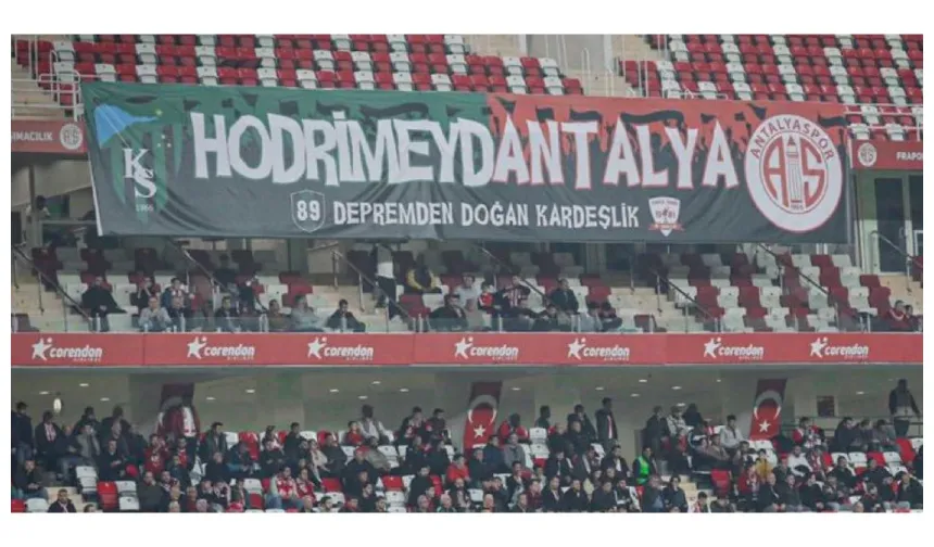 Antalyaspor taraftarından çağrı: Bir ilke imza atalım