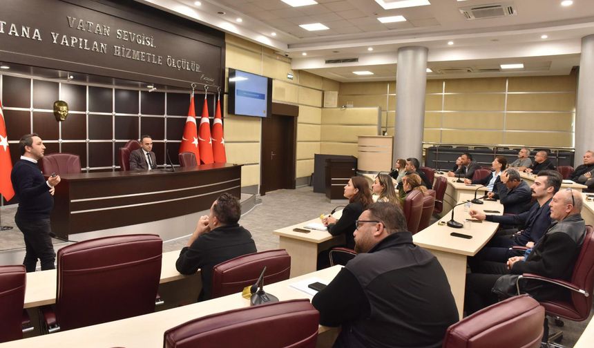 Kepez’de iş güvenliği eğitimi