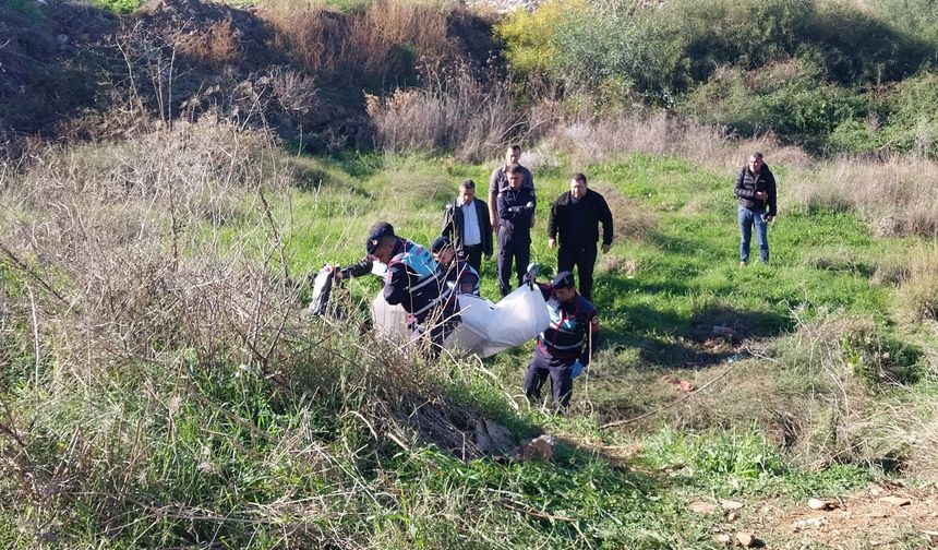Manavgat'ta boş arazide erkek cesedi bulundu