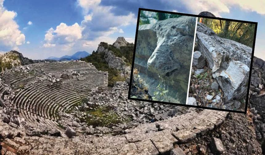 Antalya'da 2000 yıllık çörten çalındı!