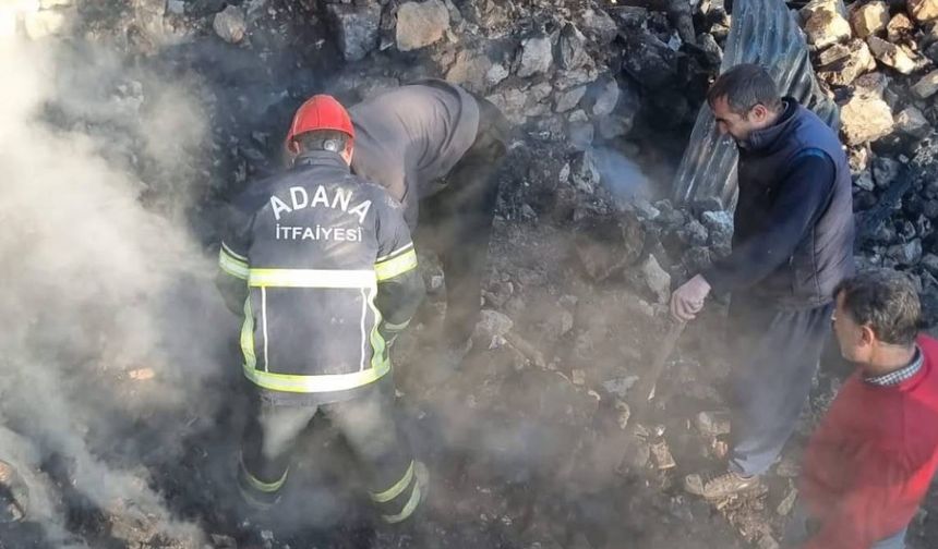 85 yaşındaki kadın yangında öldü