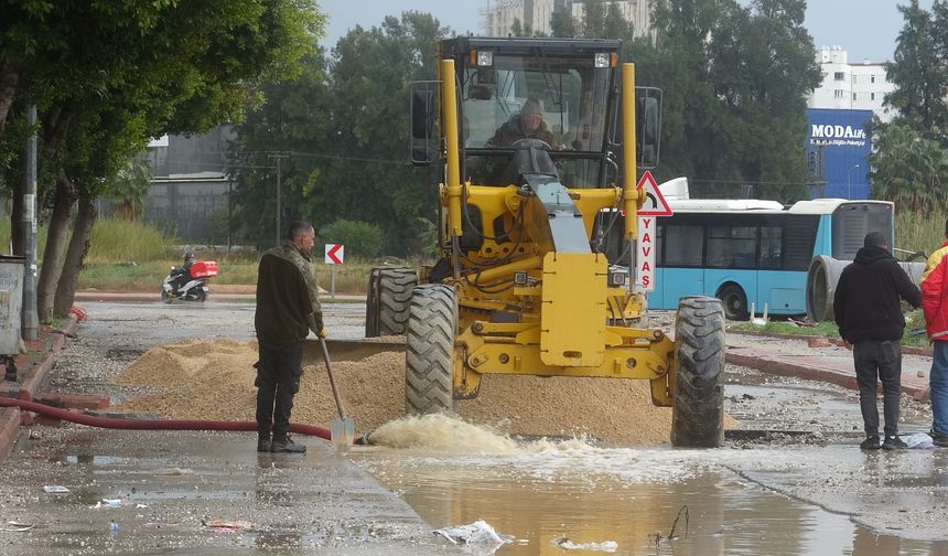 Antalya felaketi yaşadı