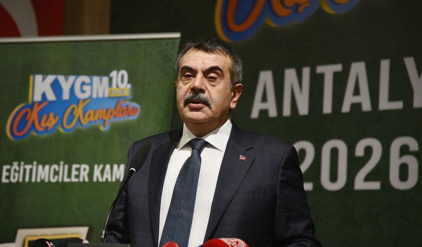 Bakan Tekin Antalya'da