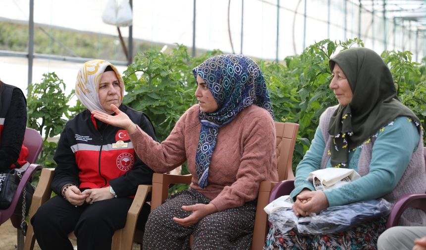 Çiftçi deneyimlerini anlattı