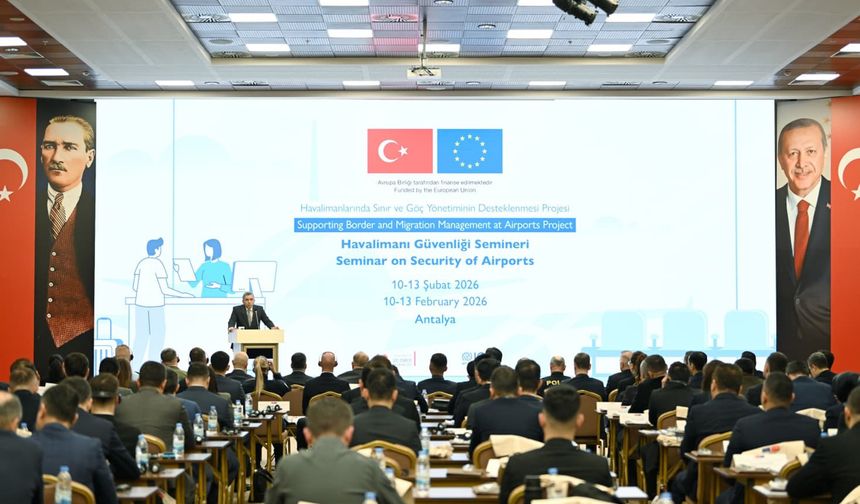 Antalya’da Havalimanı Güvenliği Semineri düzenlendi