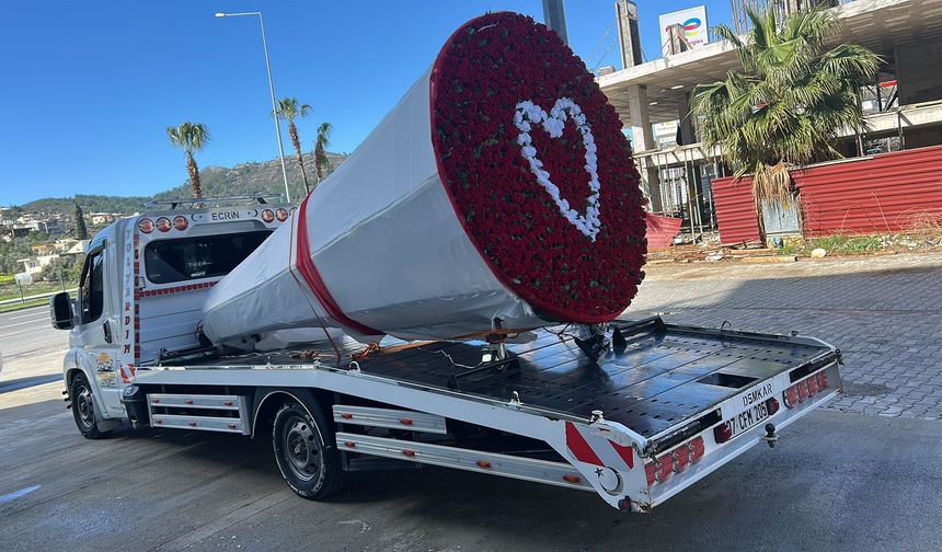 Gazipaşa'da ilginç 14 Şubat sürprizi