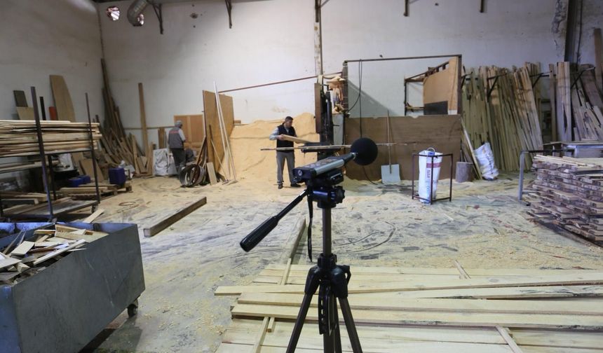 Kepez'de gürültü ve toz ölçümü