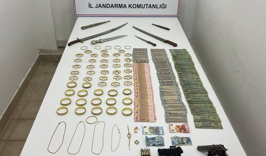 Kepez'de sahte altın operasyonu