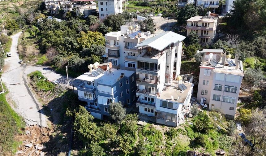 Alanya'da binalar tahliye edildi