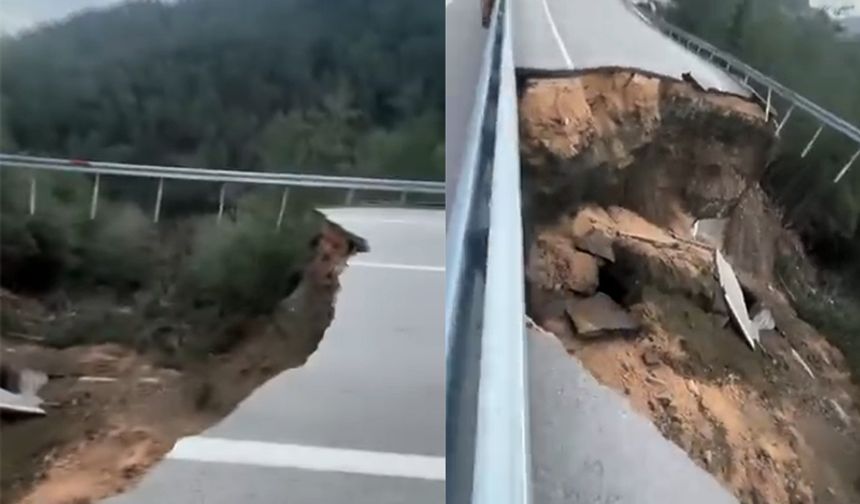 Antalya'da dev çukur