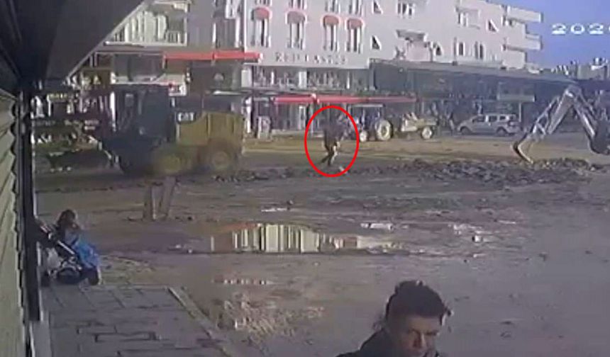 Serik'te iş kazası: Dozer çarptı!