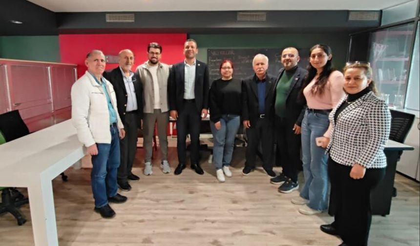 Anahtar Parti Kepez’den Ekspres’e ziyaret