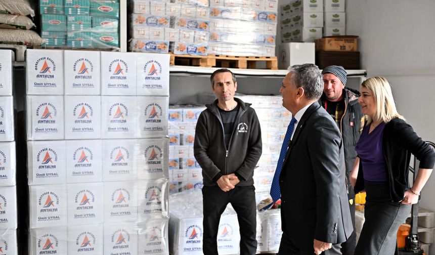 Muratpaşa’da Ramazan dayanışması