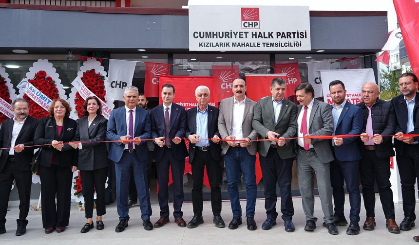 Kızılarık mahalle temsilciliği açıldı