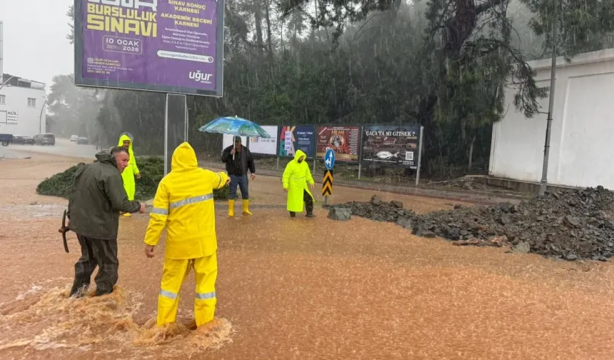 Kemer’de şiddetli yağış alarmı!