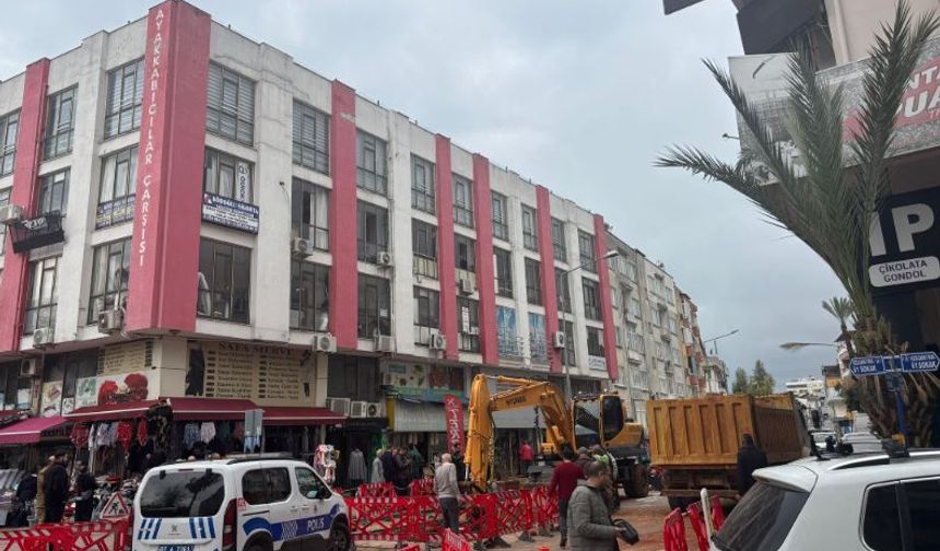 Antalya’nın göbeğinde insan kemiği çıktı