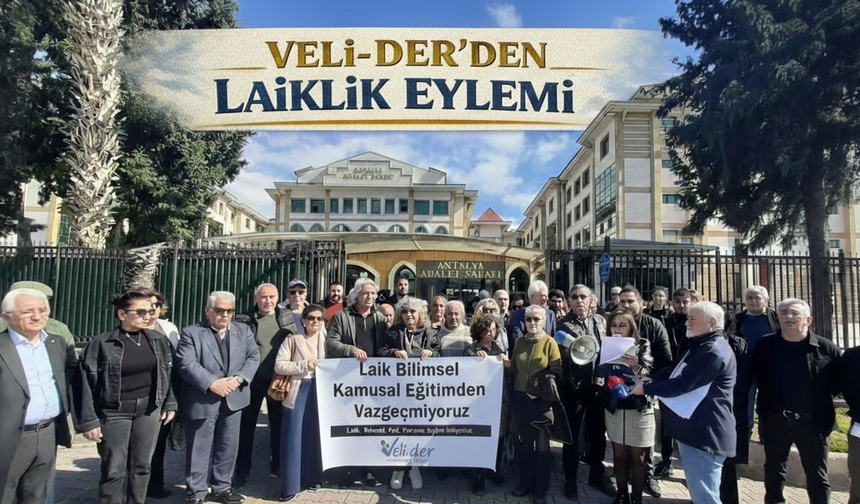 Veli-Der’den laiklik eylemi