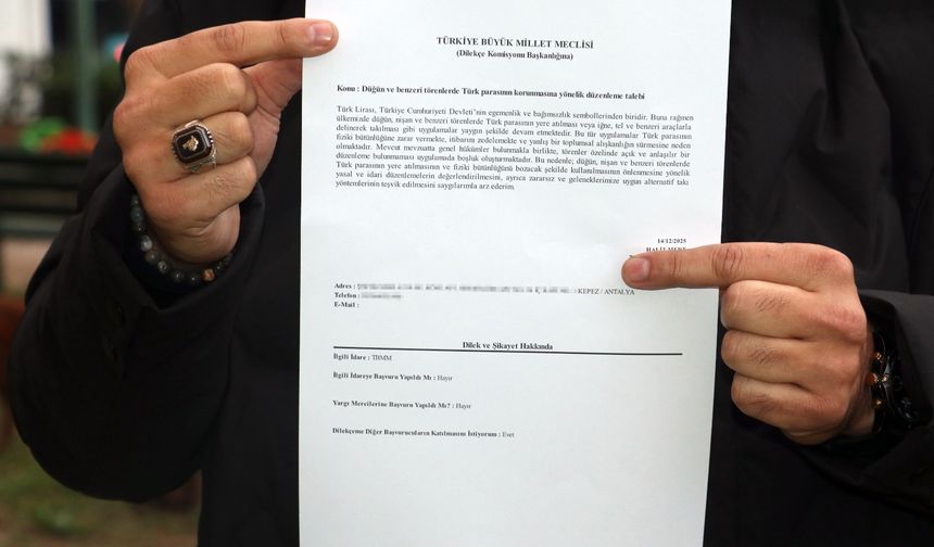 Türk Lirası için yasal düzenleme talebi