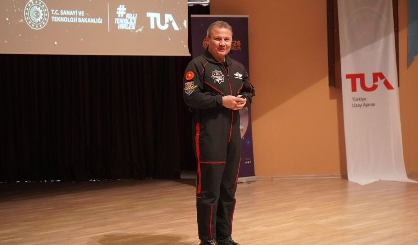 Türkiye'nin ilk astronotu Akdeniz Üniversitesi'nde