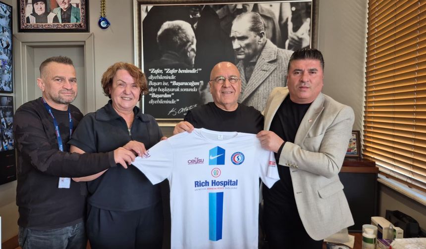 Antalya Sağlıkspor’a önemli destek