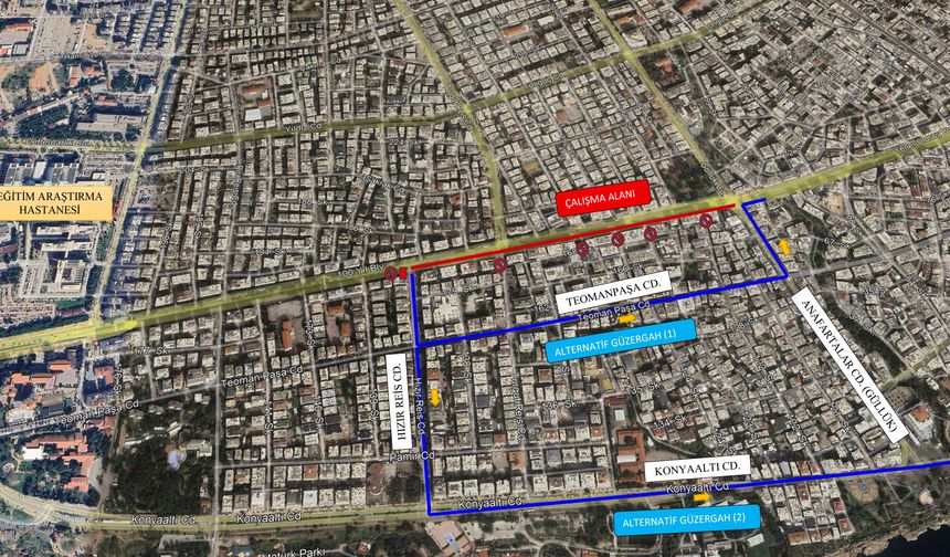 100. Yıl Bulvarı trafiğe kapatılacak