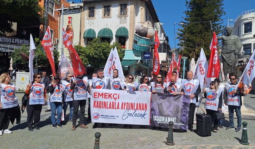 Kadınlar kamuda adalet istiyor