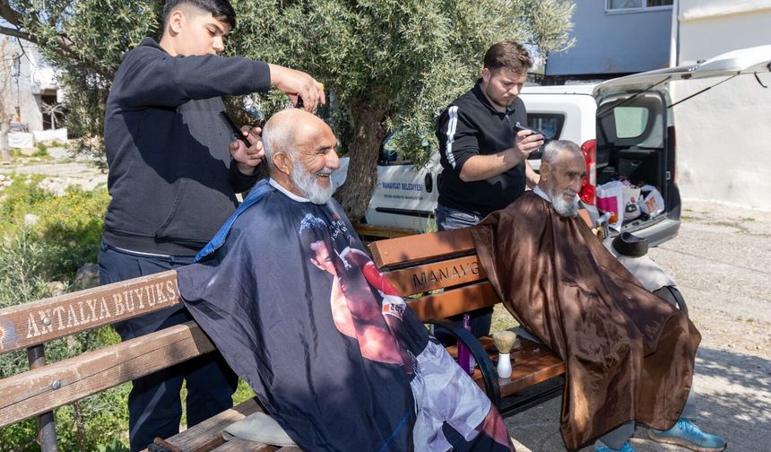 Manavgat'ta ücretsiz kuaför hizmeti