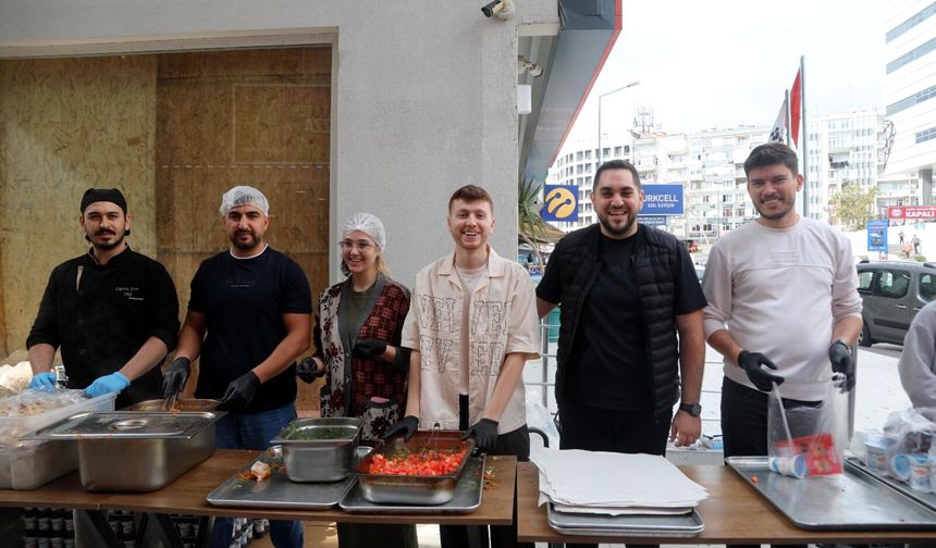 Aile işletmesinden 1500 kişiye ücretsiz yemek