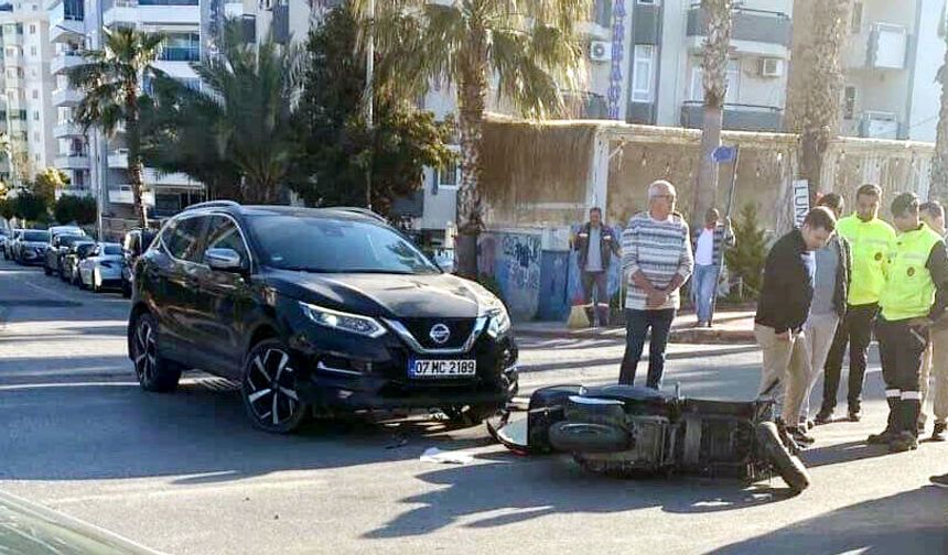 Alanya'da kaza: 1 ölü, 1 yaralı