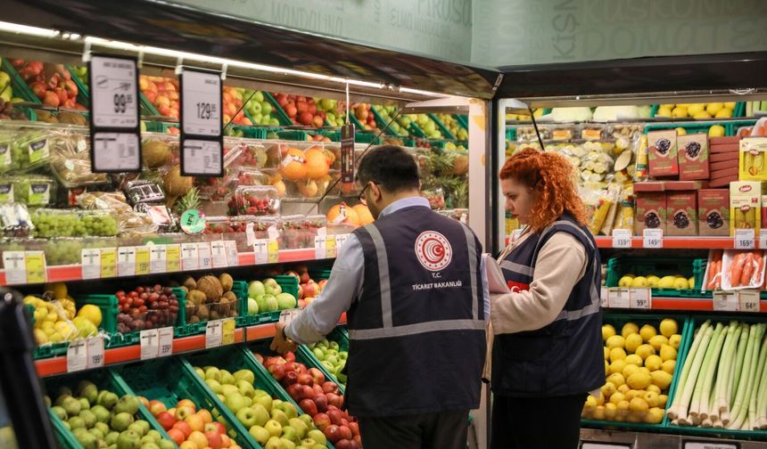 Antalya'da gıda ve fiyat denetimi