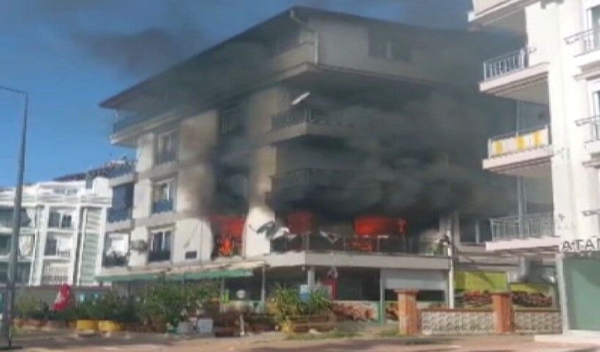 Kepez’de yangın: 2’si çocuk 6 kişi hastaneye kaldırıldı!