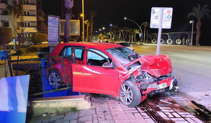 Alanya'da kaza: 3 yaralı