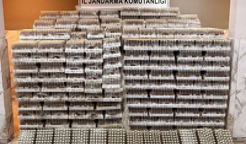 Manavgat'ta 5 bin litre kaçak alkol ele geçirildi