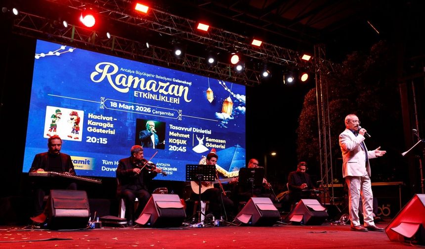 Ramazan etkinlikleri yoğun ilgi gördü