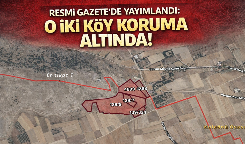 Resmi Gazete’de yayımlandı: O iki köy koruma altında!