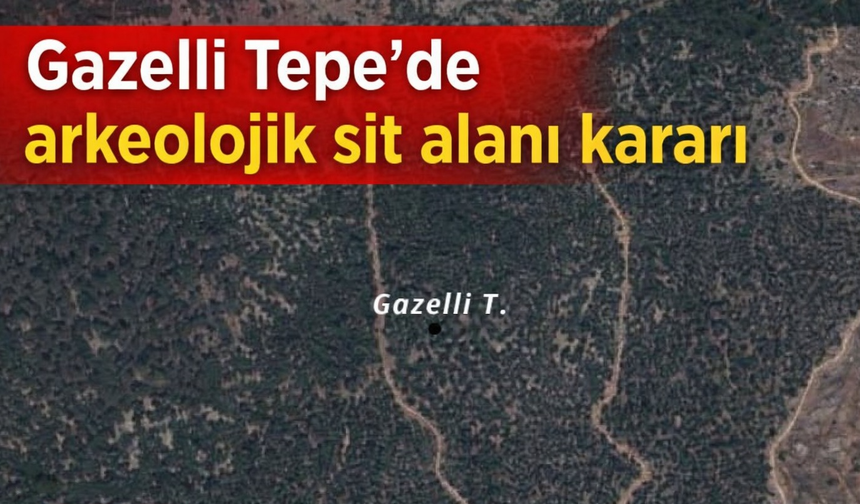 Gazelli Tepe'de arkeolojik sit alanı kararı
